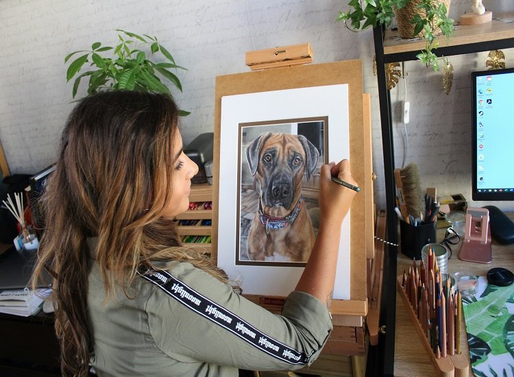 How to Photograph Your Pet for a Pet Portrait Painter