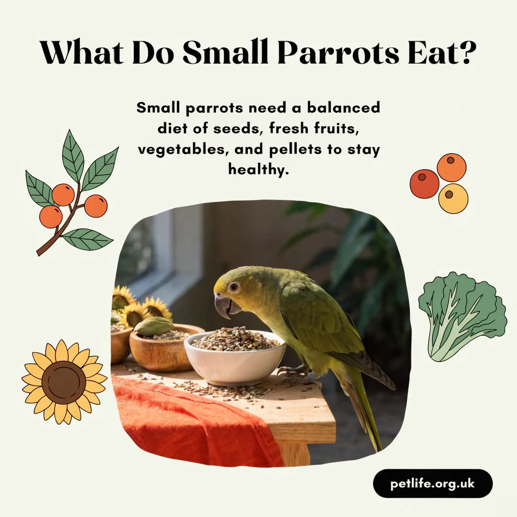 What Do Small Parrots Eat