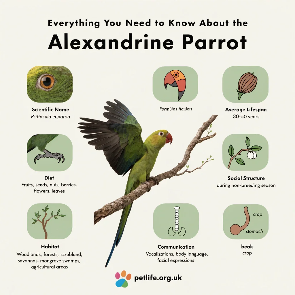 Everything You Need to Know About the Alexandrine Parrot
